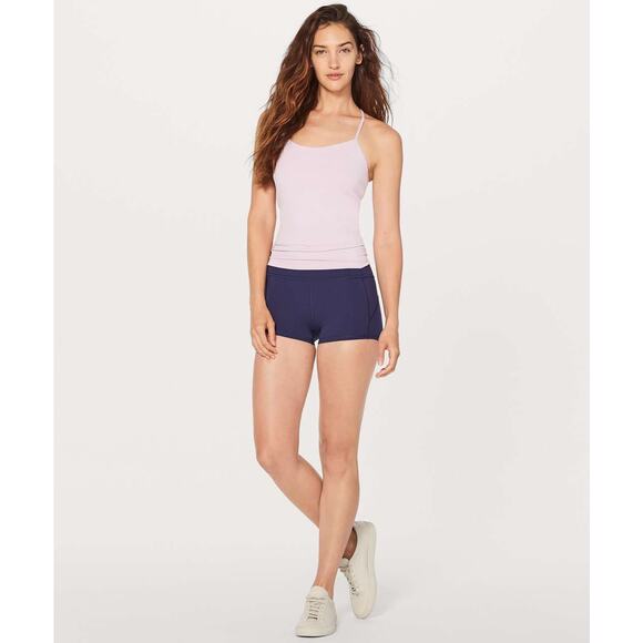 Lululemon In Movement Short (Everlux 2.5") Size 2 Purple EUC - Picture 4 of 8